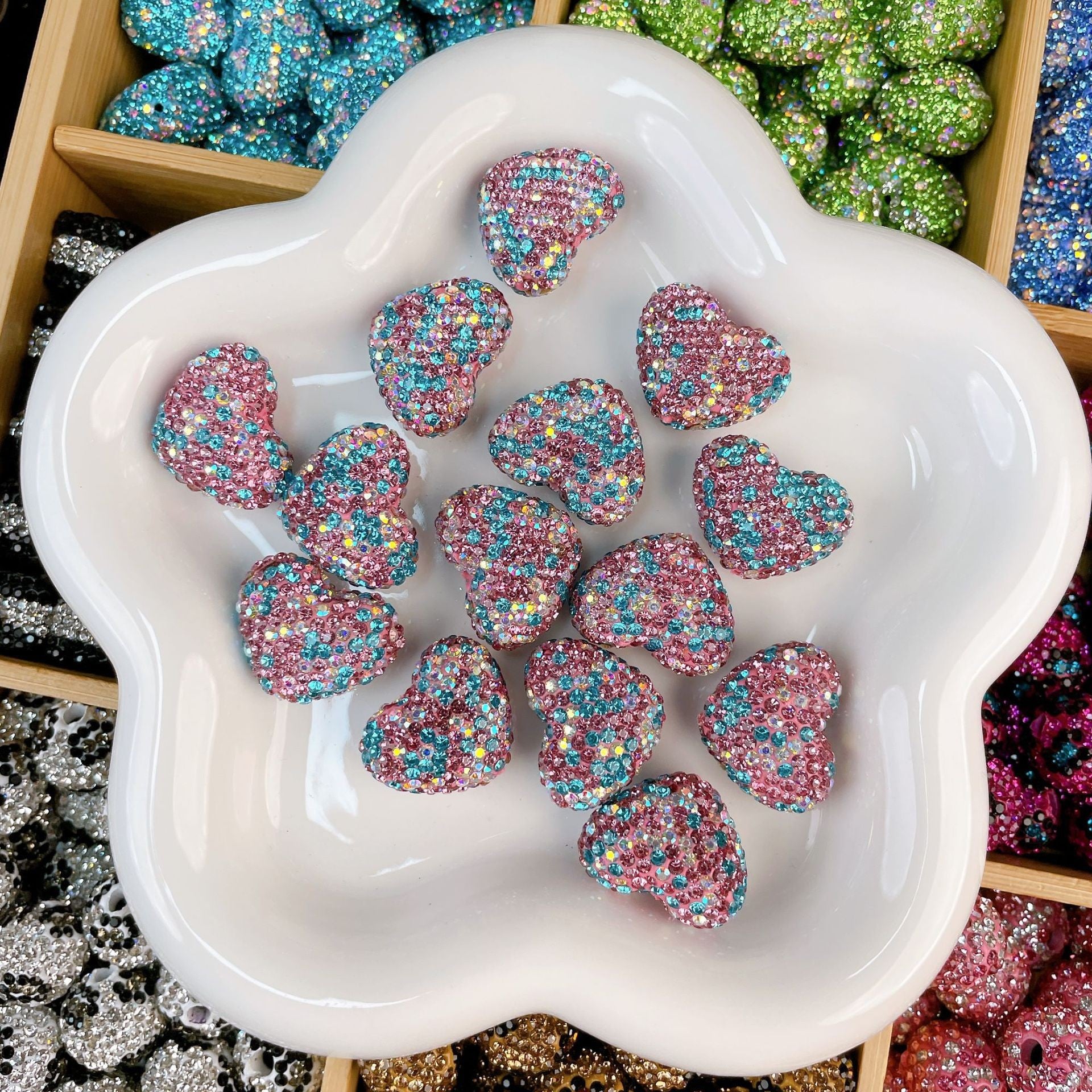 Wholesale Diamond Balls, Water Diamonds, Handmade Crystal Beads, Pore Beads, and Separated Beads